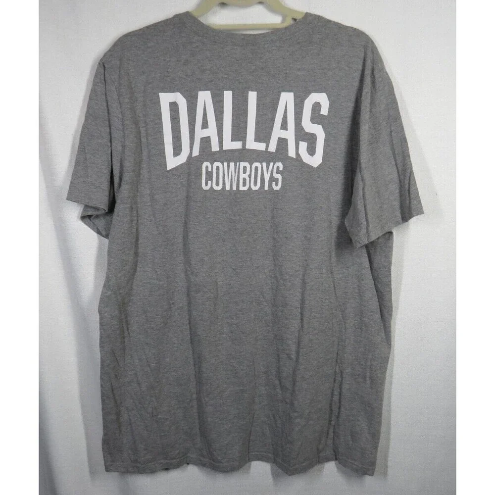 Nike Dallas Cowboys Athletic Cut Cotton Blend Tee Size XL